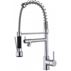 Aquanello Gastro Keukenkraan met Professionele Sproeifunctie Chroom CR-4402-GT_IS1